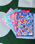 Complete sticker bundle (all 6)