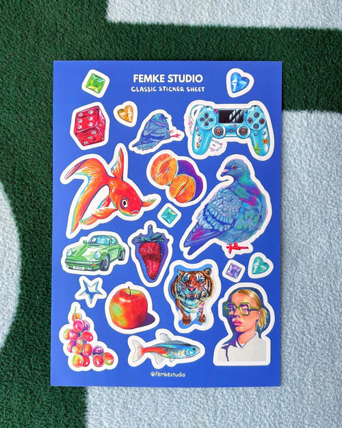 Sticker bundle Classic, summer, Japan