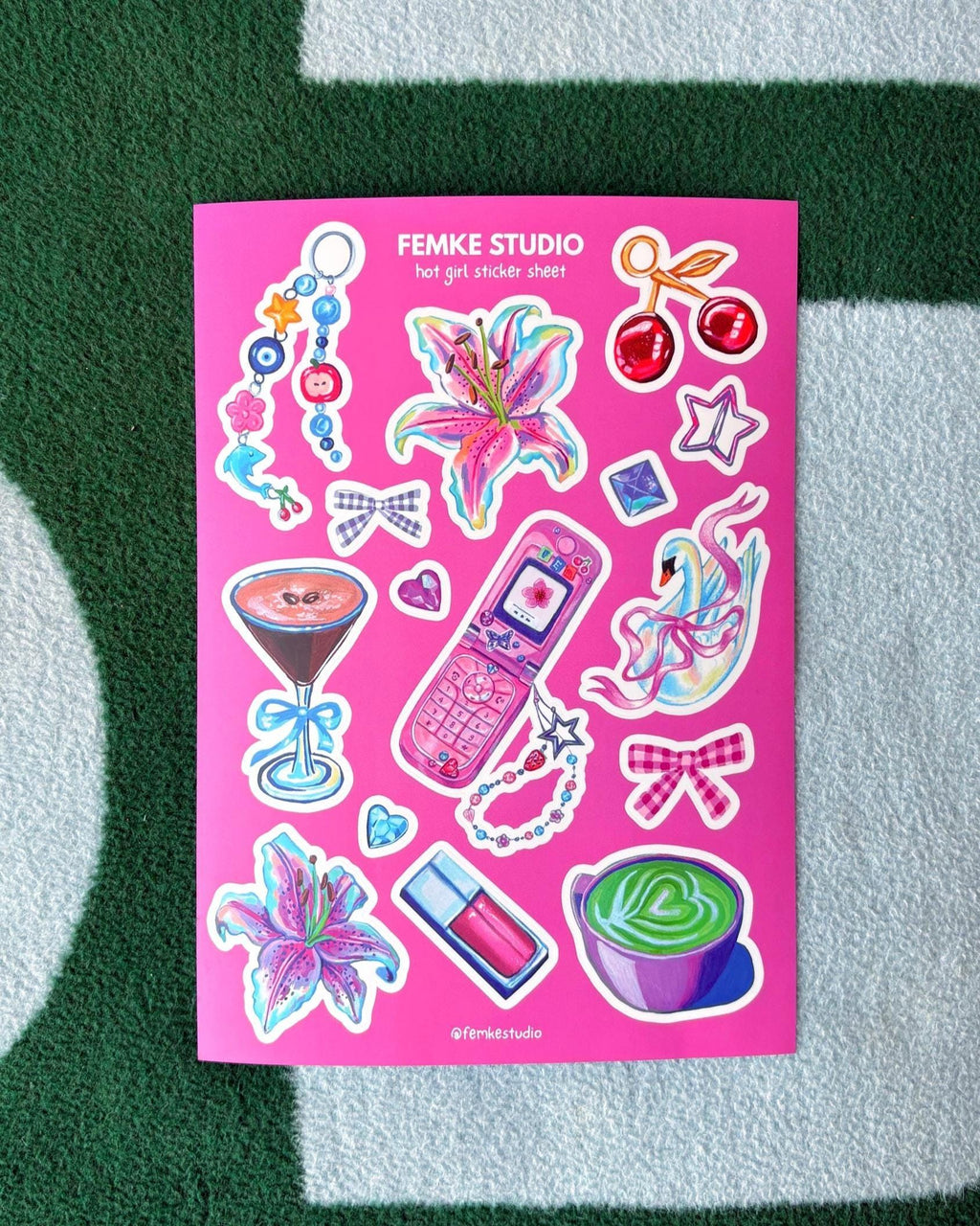 Complete sticker bundle (all 6)