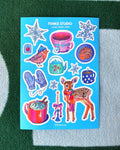 Sticker sheet Winter