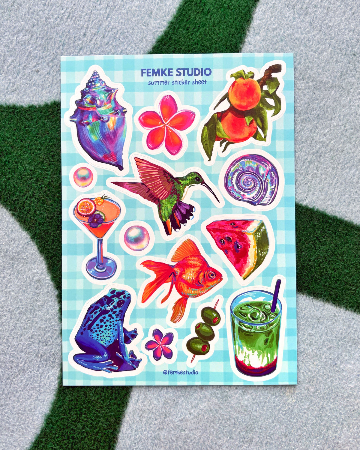 Sticker bundle Classic, summer, Japan
