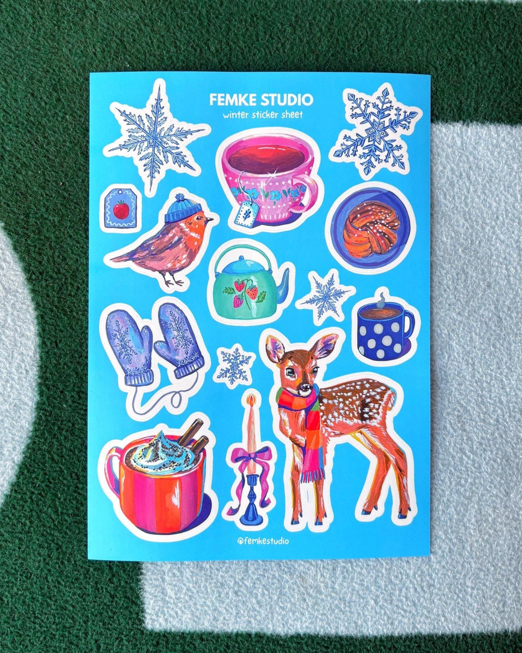 Complete sticker bundle (all 6)