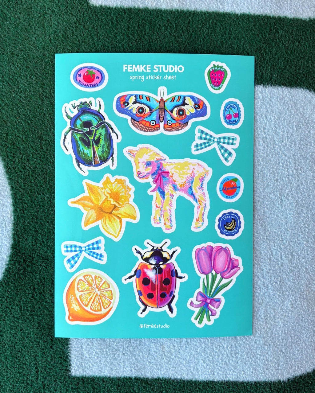 Complete sticker bundle (all 6)