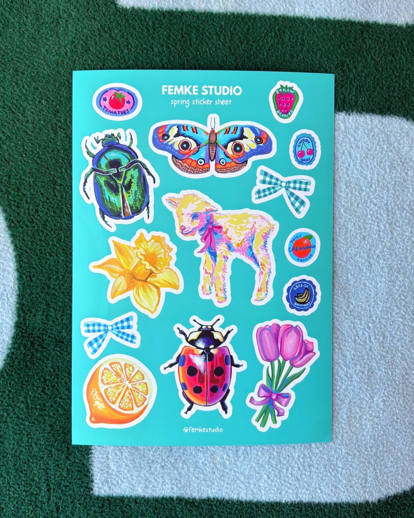 Complete sticker bundle (all 6)